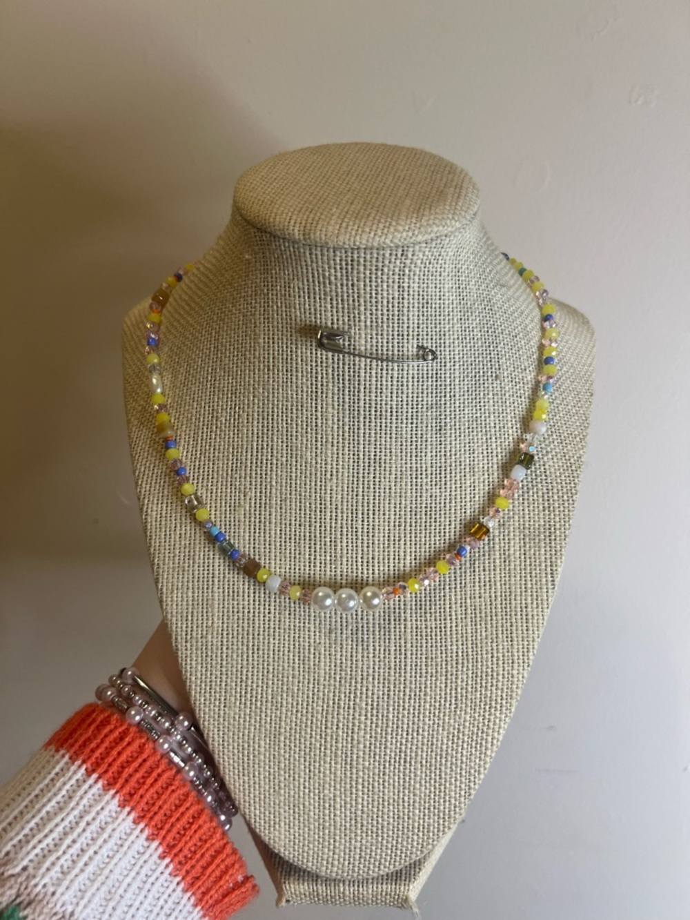 #34. Handmade Choker Necklace - Picture 2 of 4